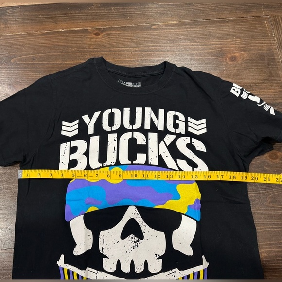 Vintage Pro Wrestling Y2K Young Bucks Pro Wrestling T-Shirt - Picture 6 of 7